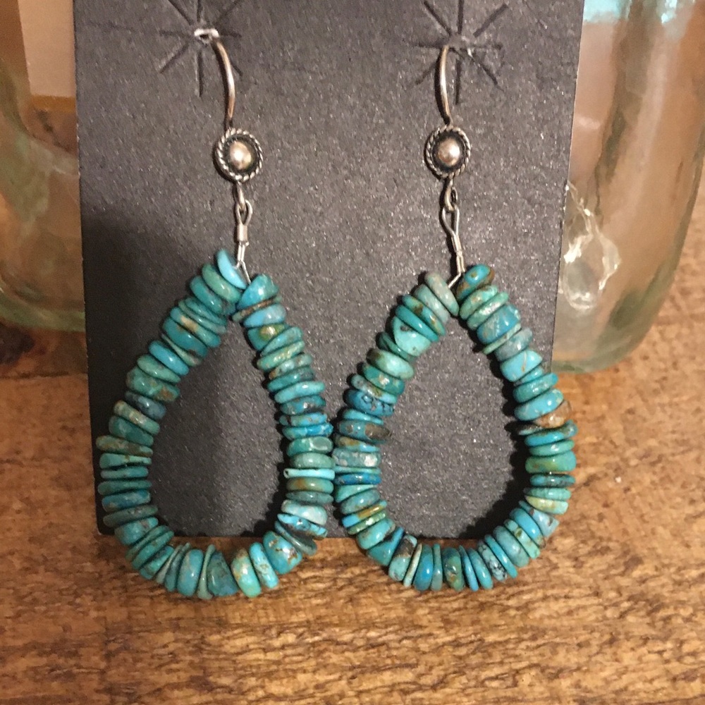 Sterling Silver and Turquoise earrings.